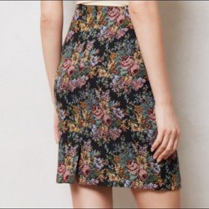 LINE & DOT BRIAR BROCADE PENCIL SKIRT